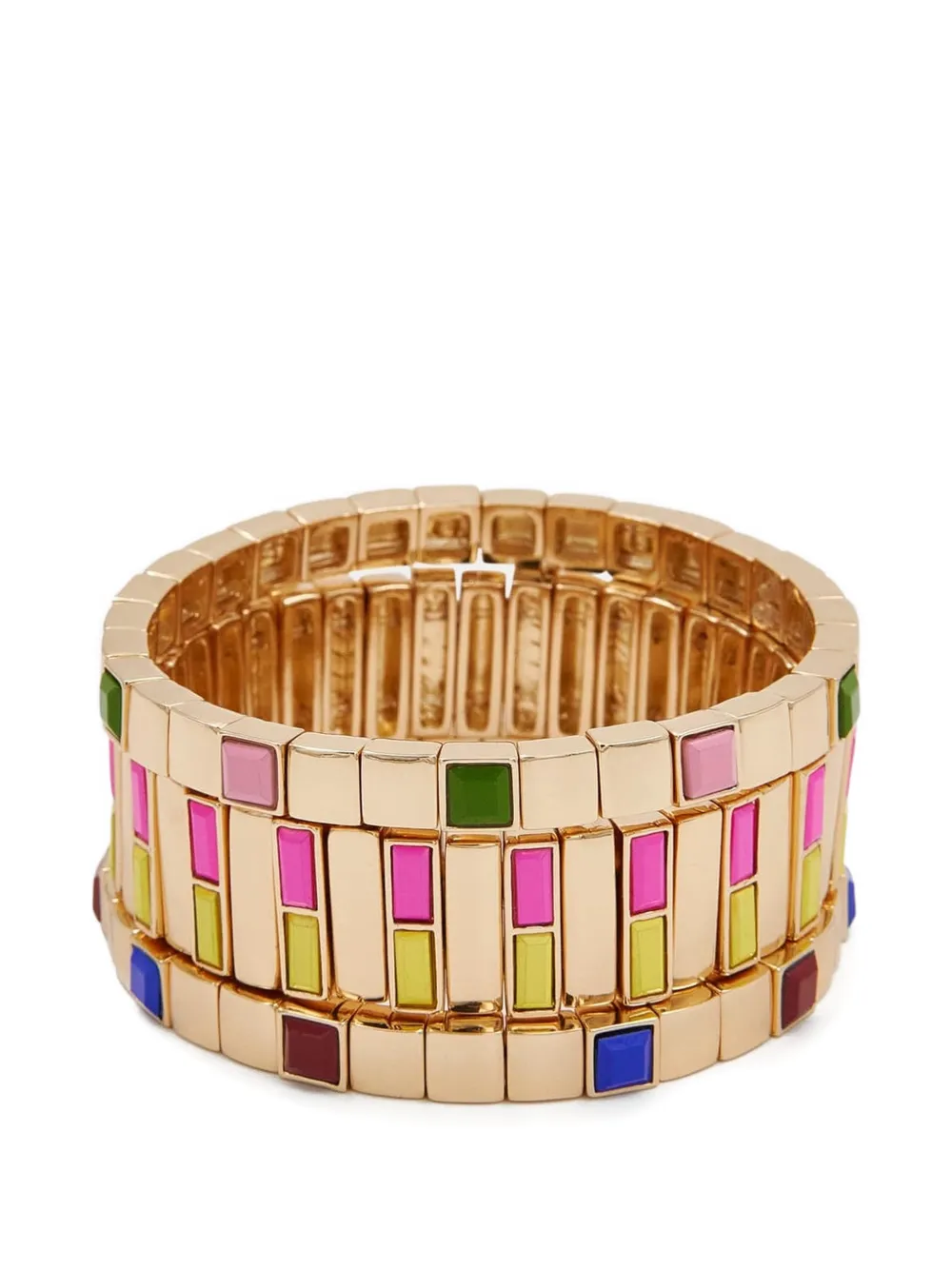Essentiel Antwerp Jaline colorblock bracelet set - Oro