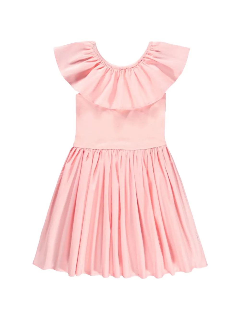 Molo Abito Christal con ruches - Rosa