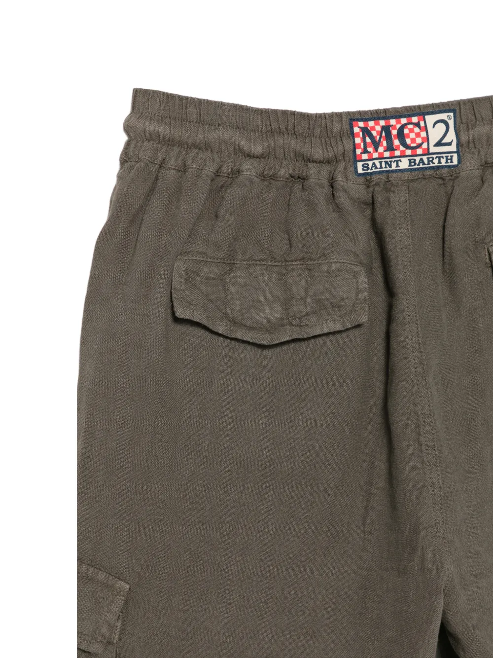 MC2 Saint Barth Cargo shorts Groen