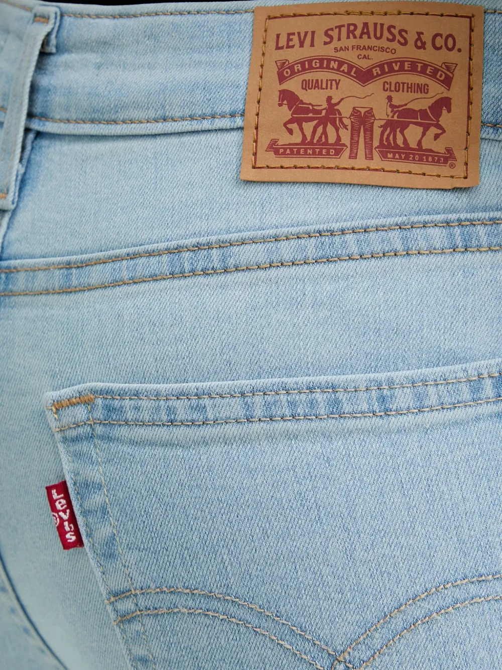 Levi's 725™ high-waist bootcut jeans Blauw