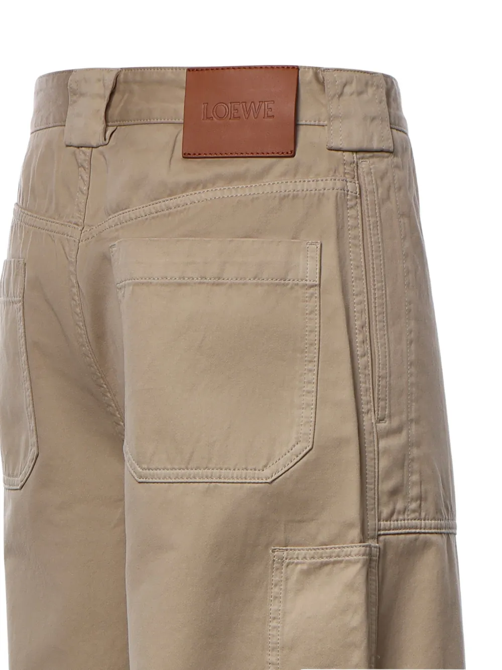 LOEWE Straight broek Bruin