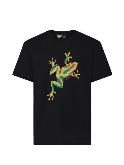 LOEWE Anagram-logo frog-motif T-shirt