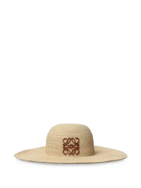 LOEWE x Paula's Ibiza Anagram wide-brim sun hat