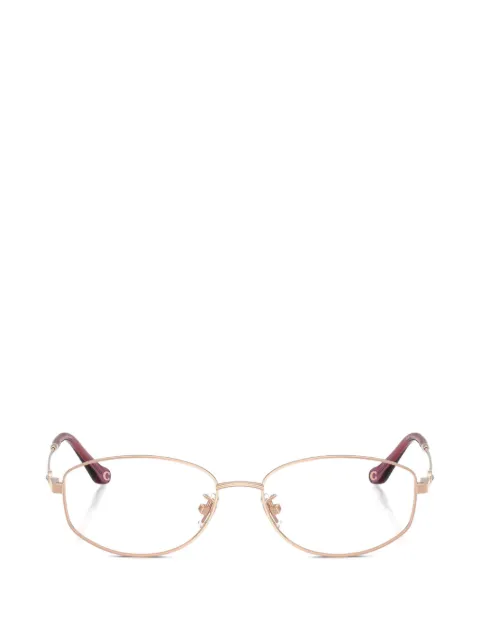 Coach geometric-frame glasses