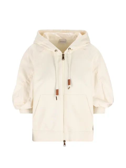 Moncler chamarra con capucha y cordones