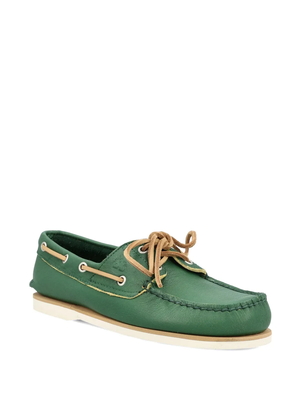 Timberland Leren bootschoenen met veters Groen