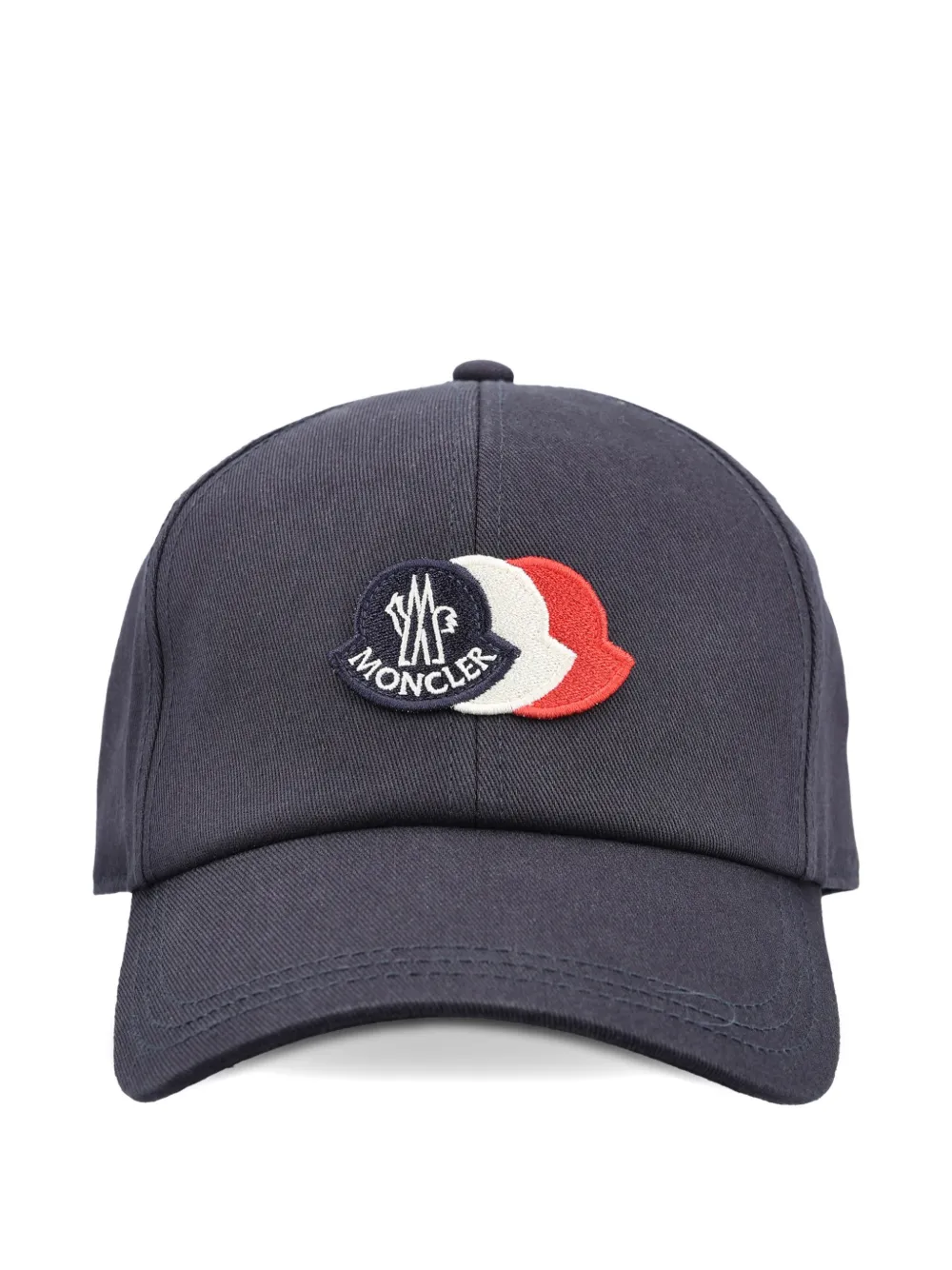 Moncler logo-patch baseball cap | Blue | Image 1