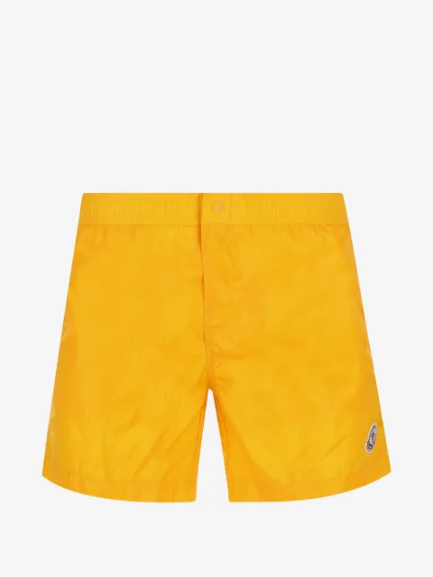 Moncler logo-patch swim shorts