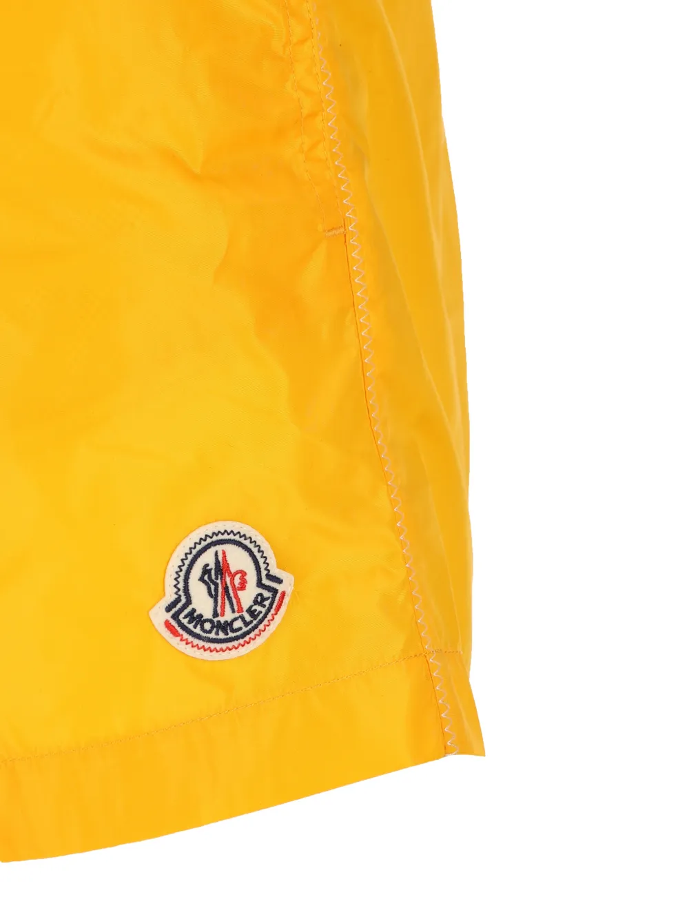 Moncler Zwembroek met logopatch Geel