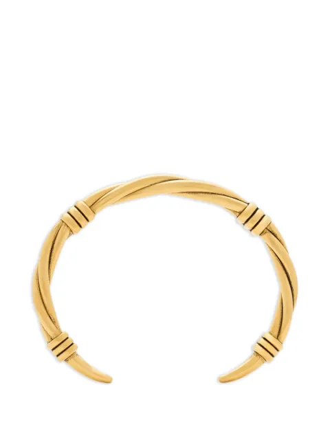 Saint Laurent twisted-wire cuff bracelet