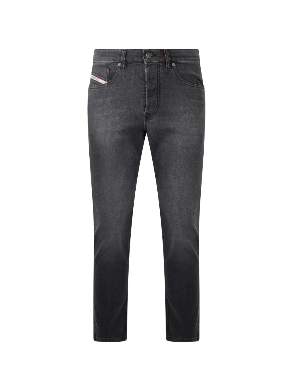 Diesel faded-effect slim-fit jeans - Grigio