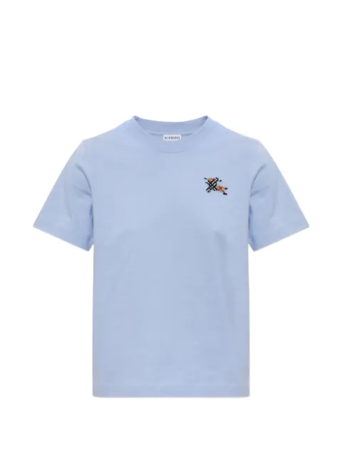 Burberry Frankie T-Shirt mit Logo-Stickerei