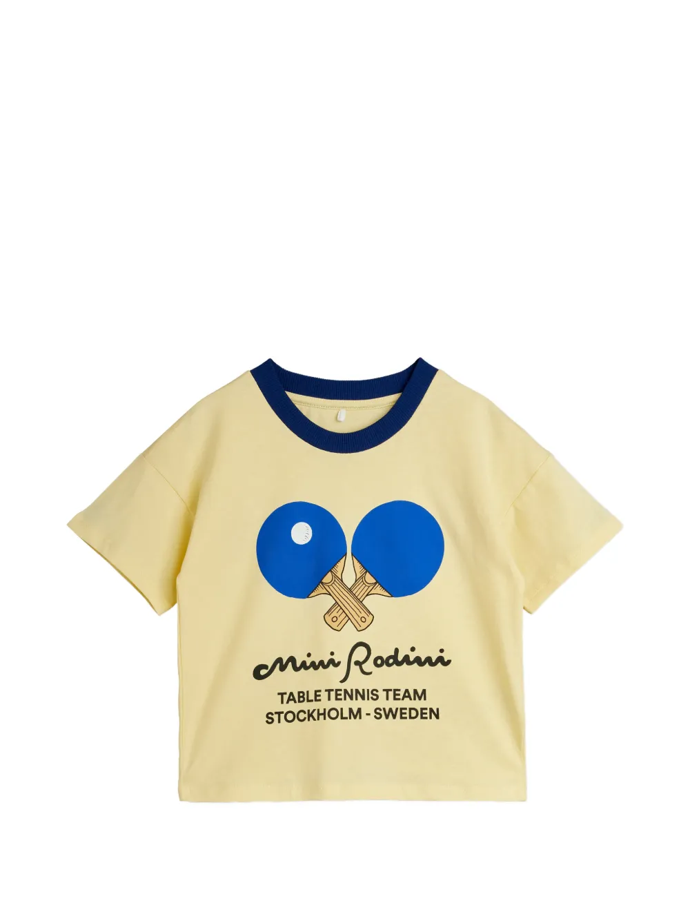 Mini Rodini graphic-print T-shirt - Giallo