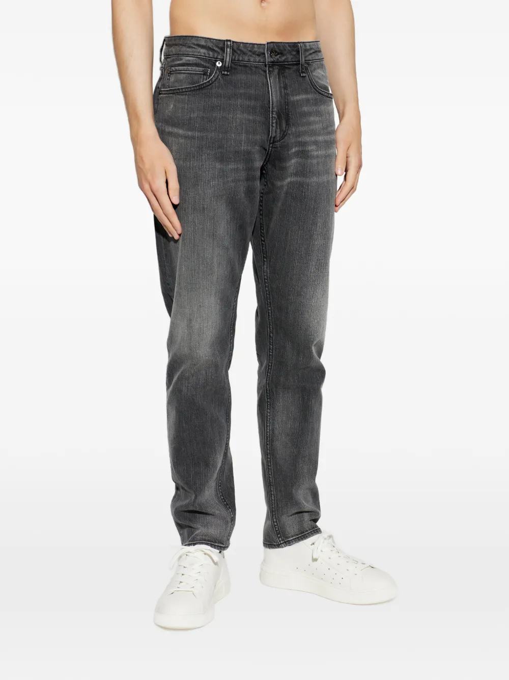 rag & bone Athletic straight jeans Grijs