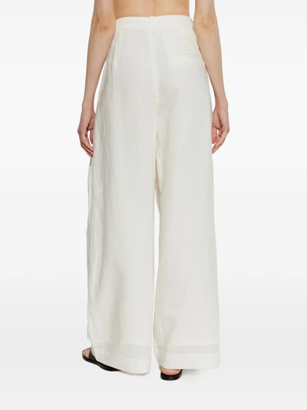 Gestuz Riava geplooide broek Wit