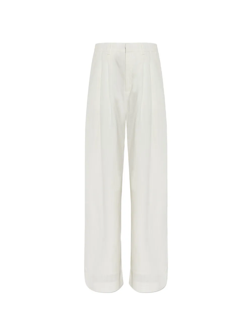 Gestuz Riava pleated trousers - Weiß
