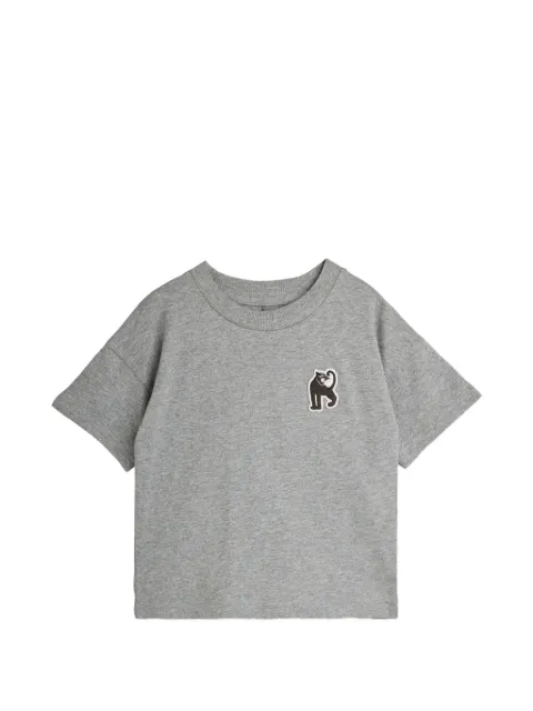 Mini Rodini camiseta con parche de pantera