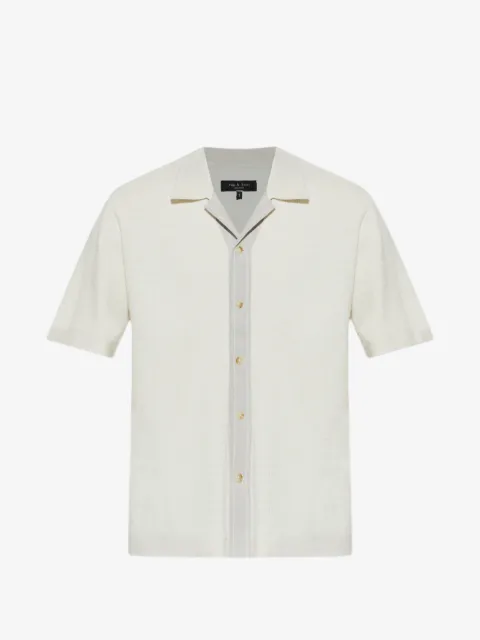 rag & bone short-sleeve button-up shirt