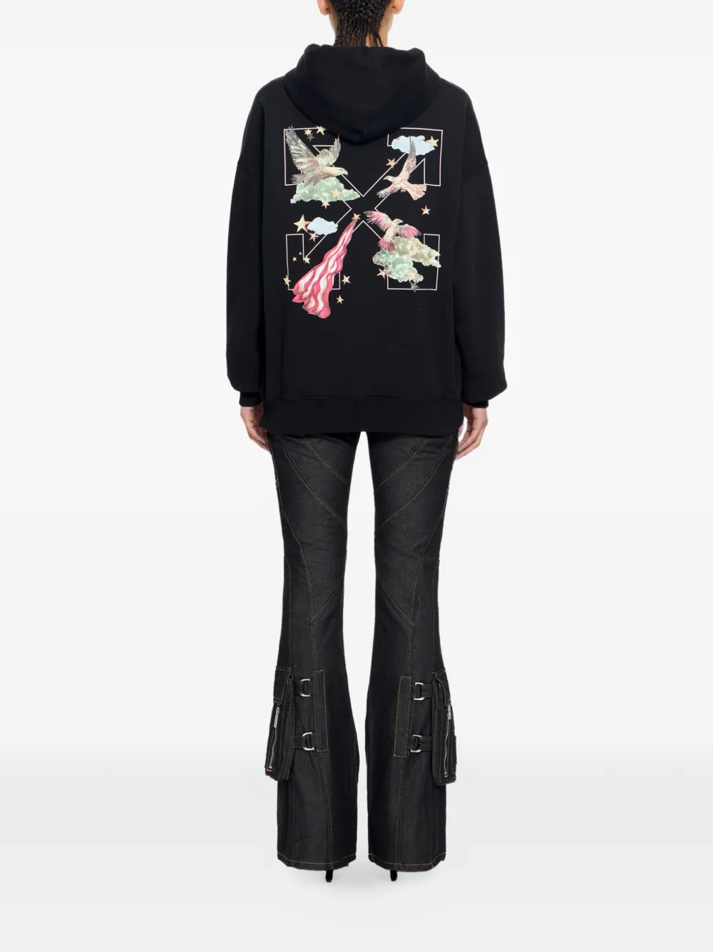 Off-White Hoodie Zwart