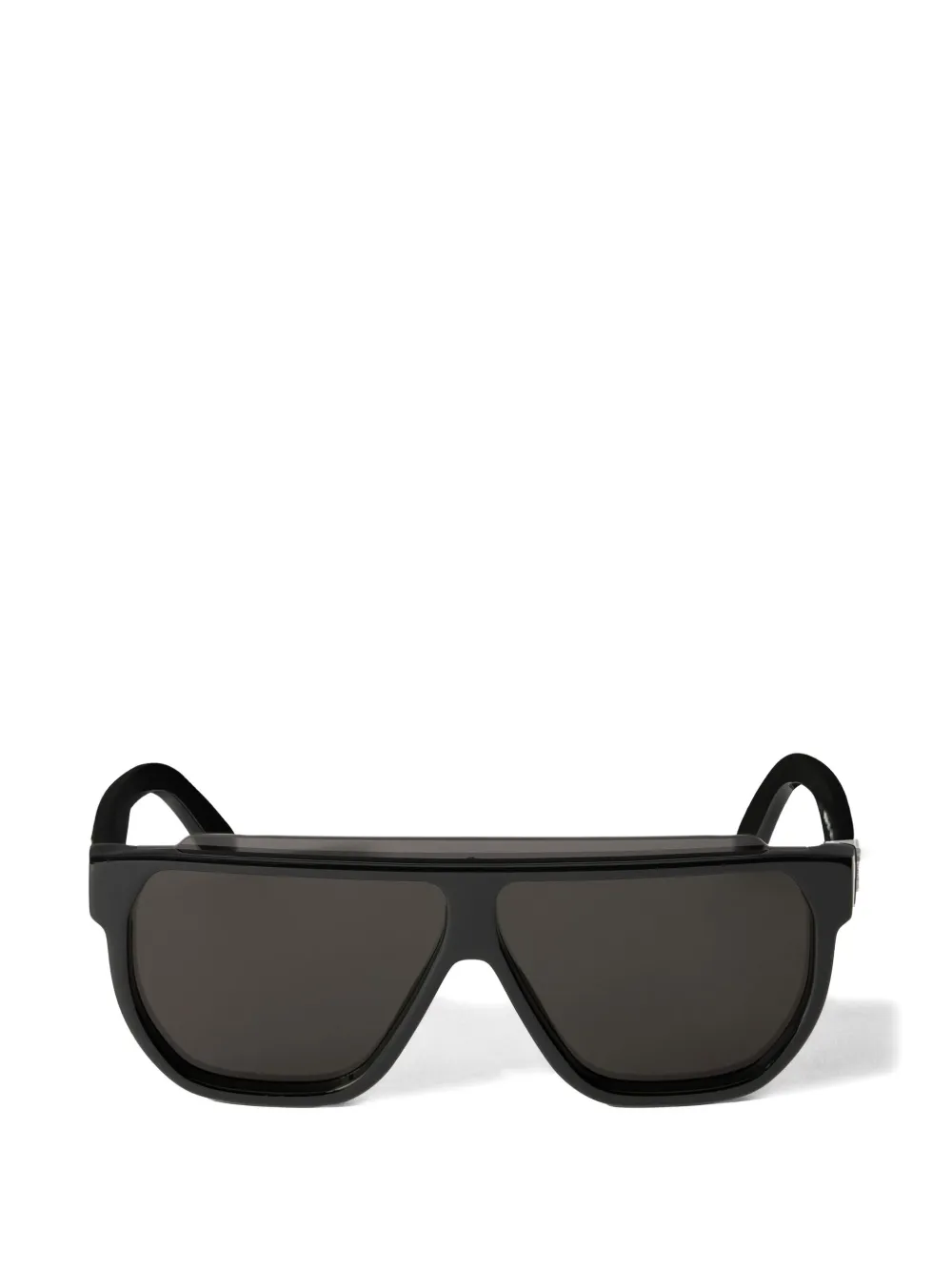 Off-White Earth geometric-frame sunglasses - Schwarz