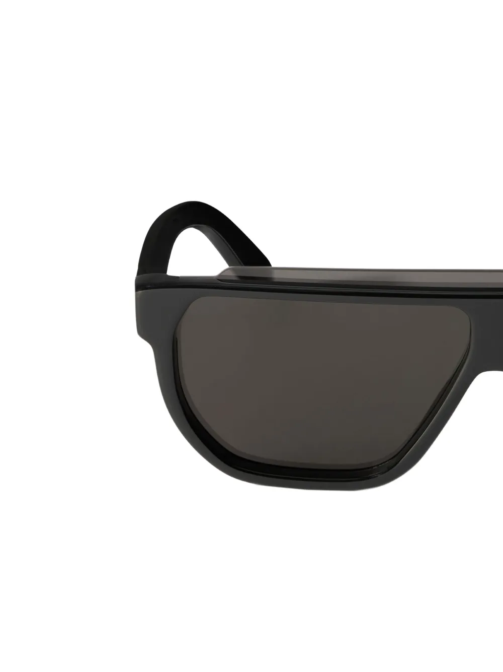 Off-White Eyewear Earth zonnebril met geometrisch montuur Zwart
