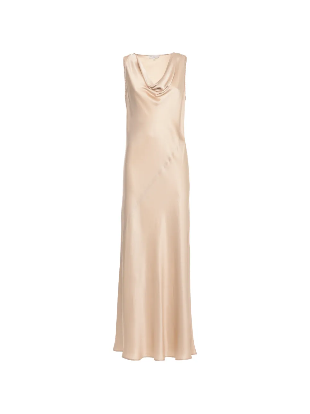 Antonelli cowl-neck sleeveless maxi dress - Toni neutri
