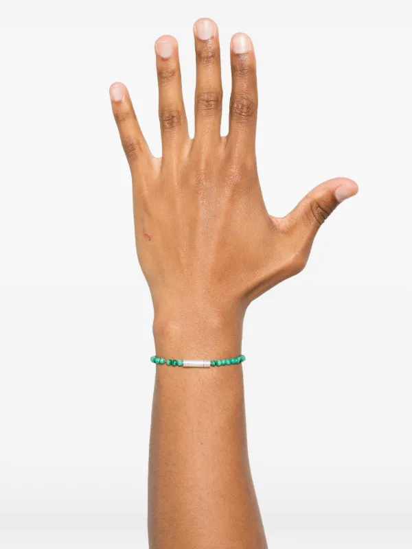 Le Gramme ビーズ ブレスレット | グリーン | FARFETCH JP