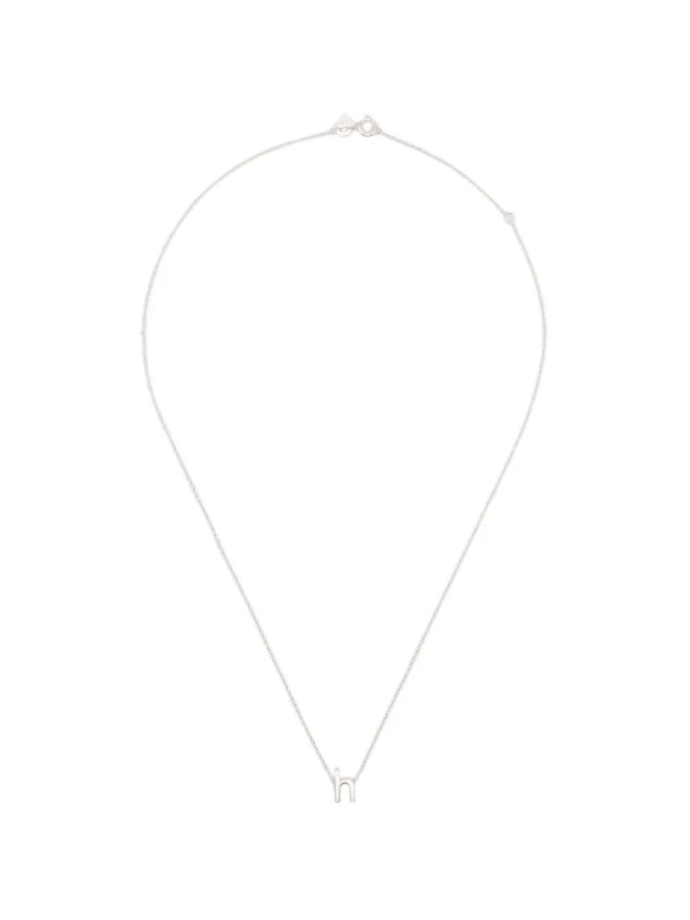 Le Gramme alphabet necklace - Argento
