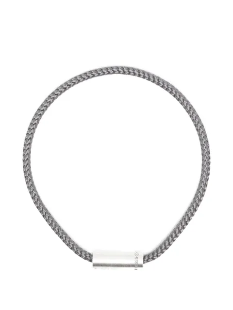Le Gramme brushed nato cable bracelet