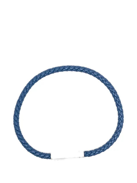 Le Gramme 7g braided leather bracelet