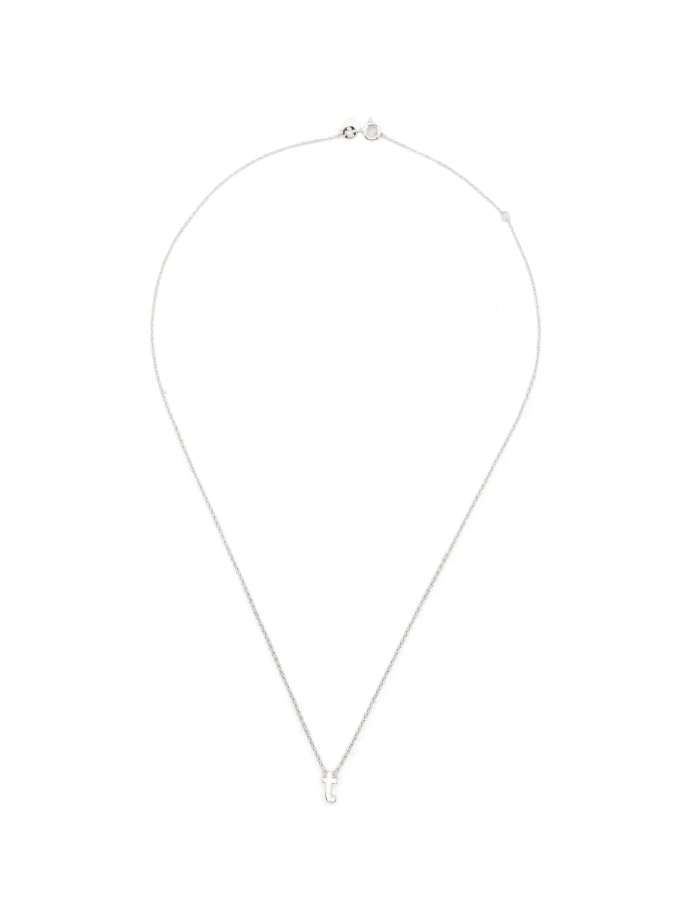 Le Gramme alphabet necklace - Argento