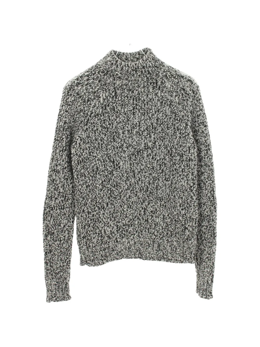 Saint Laurent Pre-Owned rib-knit wool sweater - Nero