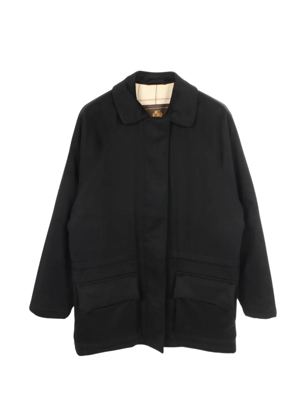 Loro Piana Pre-Owned 2000s long-sleeve coat - Black