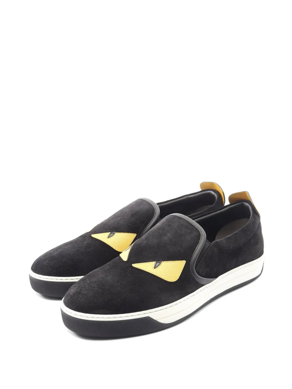 Fendi Pre-Owned 2020s Bag Bugs studded sneakers - Schwarz