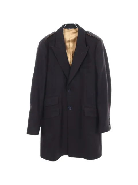 Dolce & Gabbana Pre-Owned long-sleeve Chesterfield coat