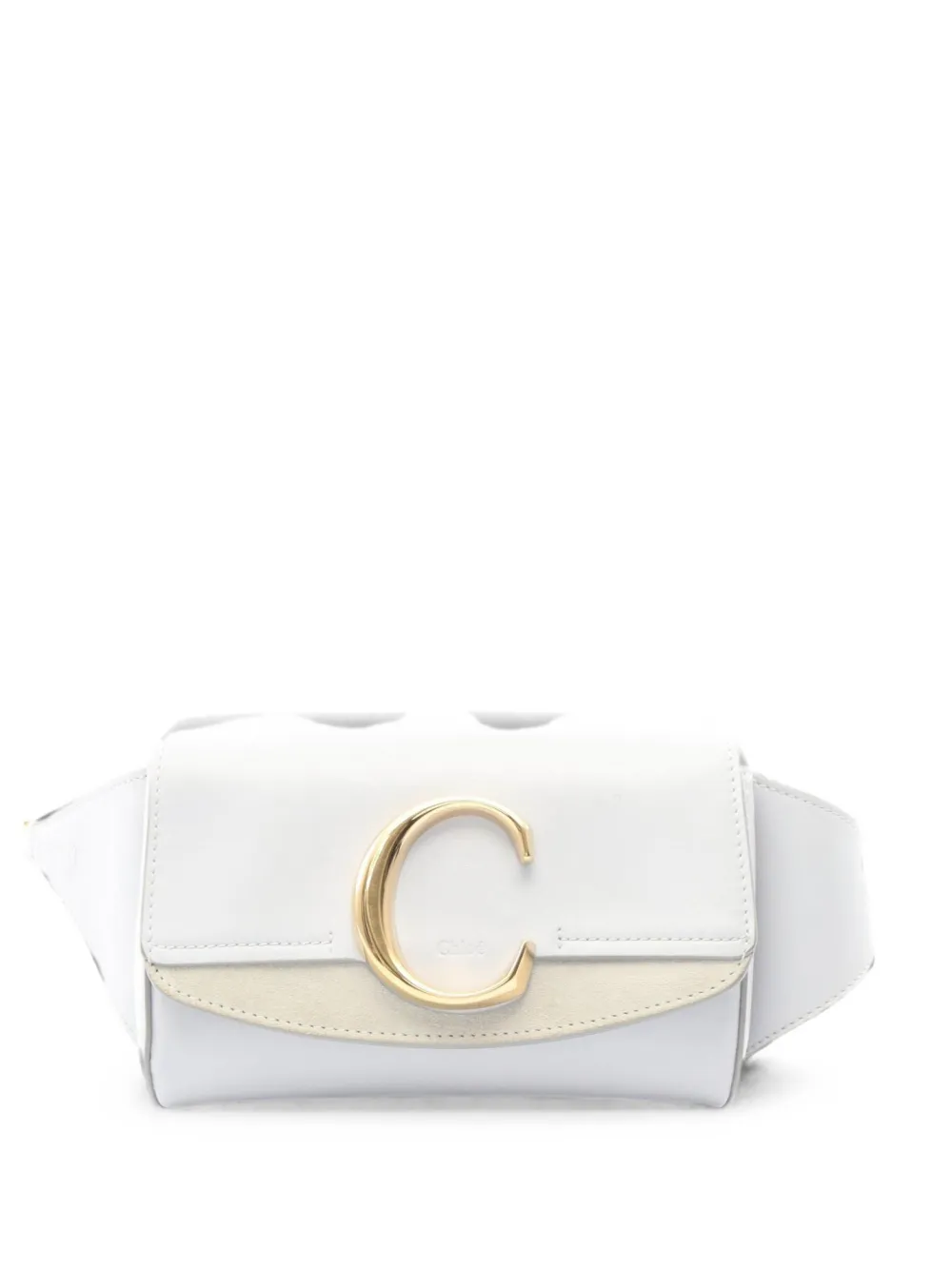 Chloé Pre-Owned 2000s Chloe C belt mini bag - Grigio