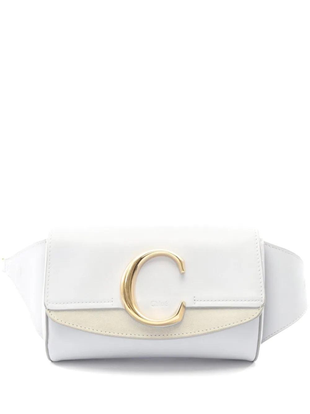 Chloé Pre-Owned 2000s Chloe C belt mini bag - Grigio