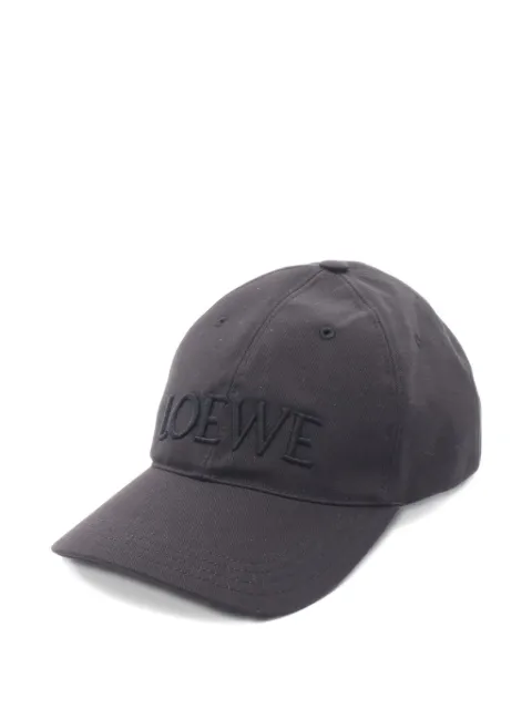 Loewe Pre-Owned 2020s logo-embroidered baseball cap