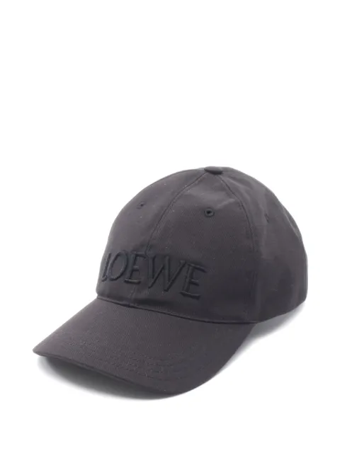 Loewe Pre-Owned 2020s logo-embroidered baseball cap
