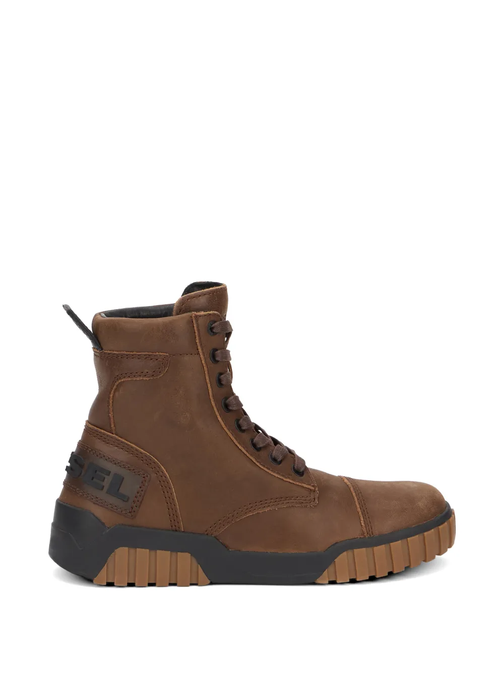 Diesel H-Rua lace-up boots - Braun