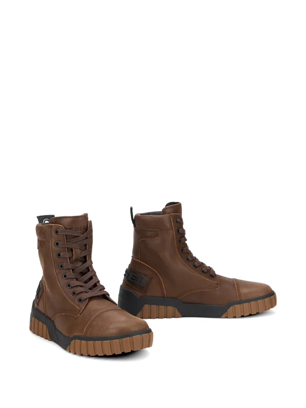 Diesel H-Rua lace-up boots Bruin