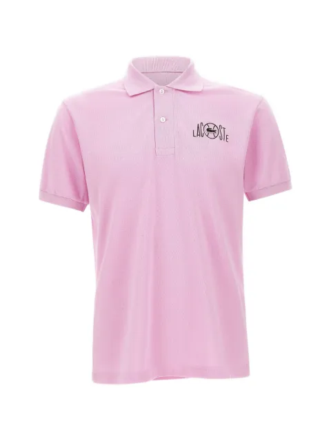 Lacoste logo-embroidered polo shirt