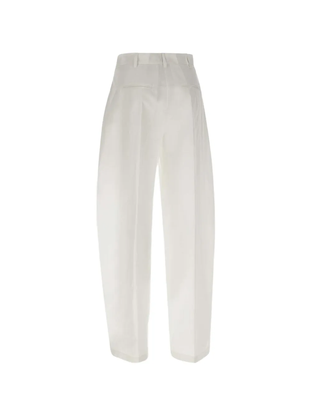 THE ANDAMANE Tracy Maxi geplooide broek Wit