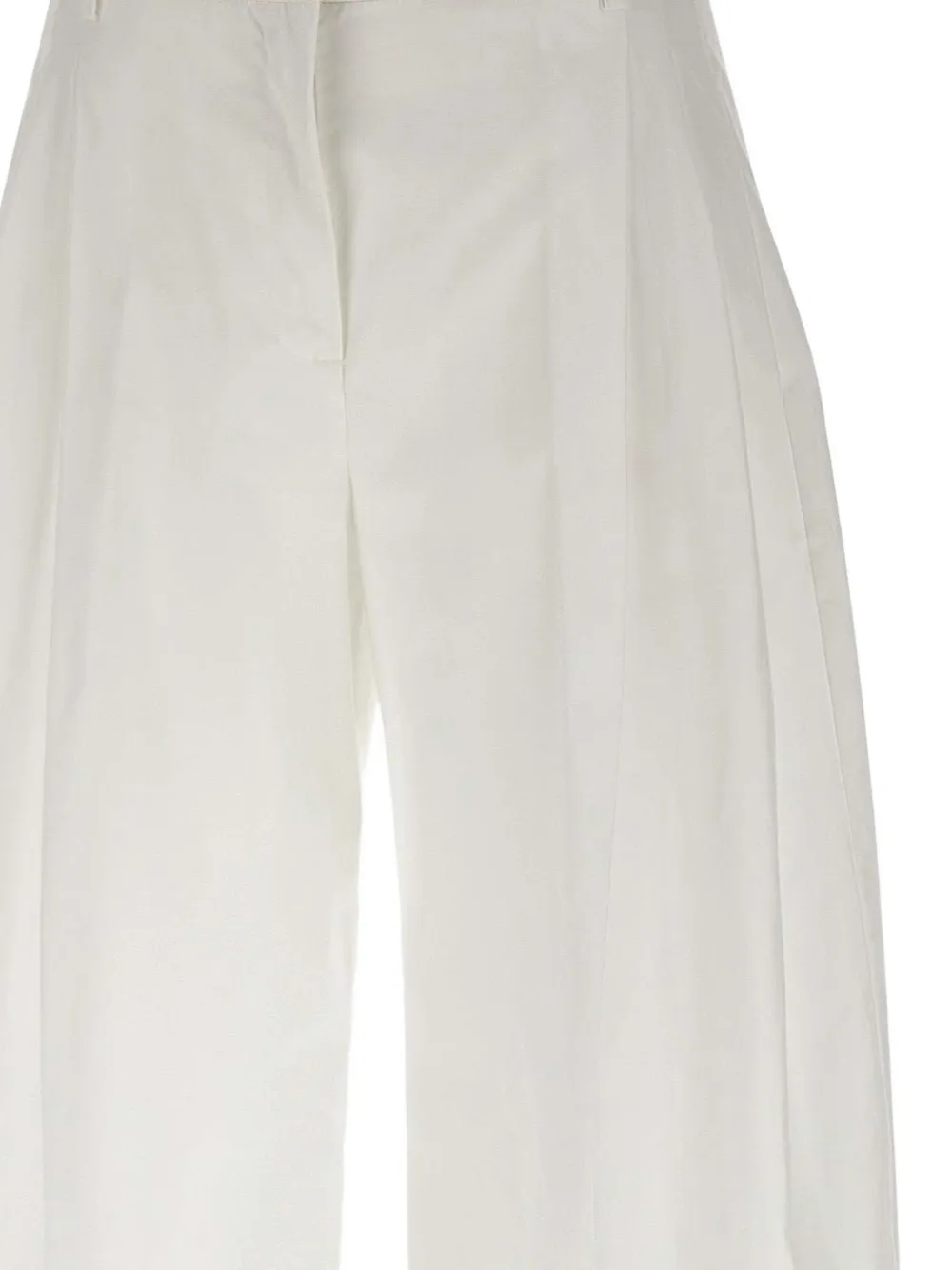 THE ANDAMANE Tracy Maxi geplooide broek Wit