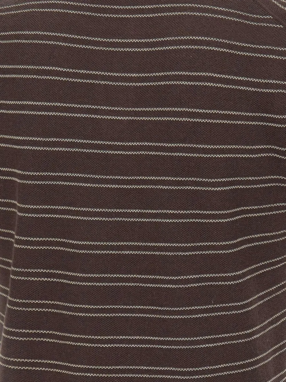 BOSS Narciso gestreept T-shirt Bruin