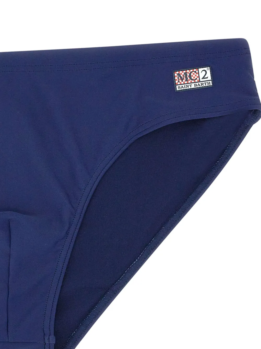 MC2 Saint Barth Cayo zwembroek met logopatch Blauw