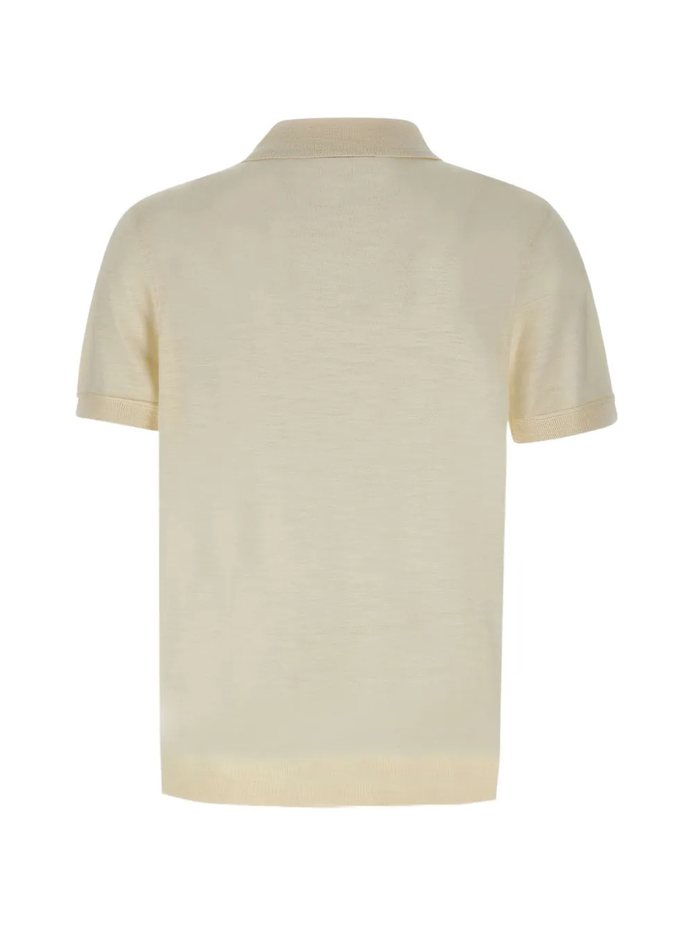 BOSS Zijden T-shirt Beige