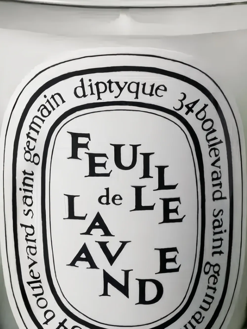 Diptyque Feuille De Lavande キャンドル | ホワイト | FARFETCH JP