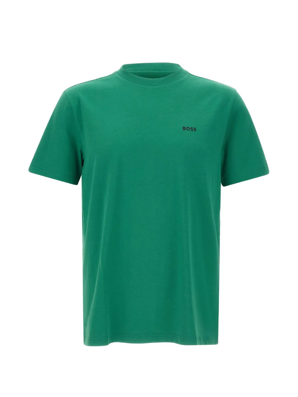 BOSS stretch-cotton T-shirt - Verde