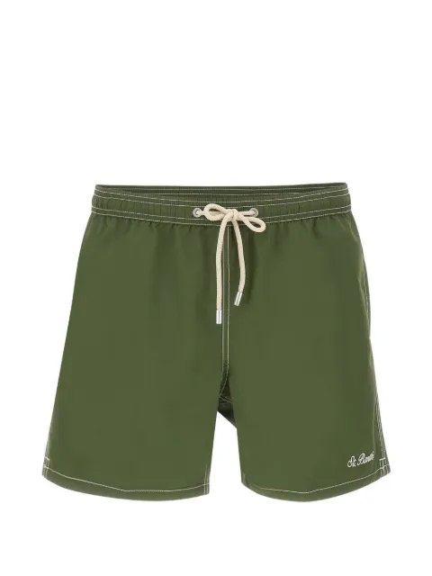 MC2 Saint Barth Patmos contrast-stitch swim shorts